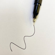 Load image into Gallery viewer, Dual tip pen showing fineliner end