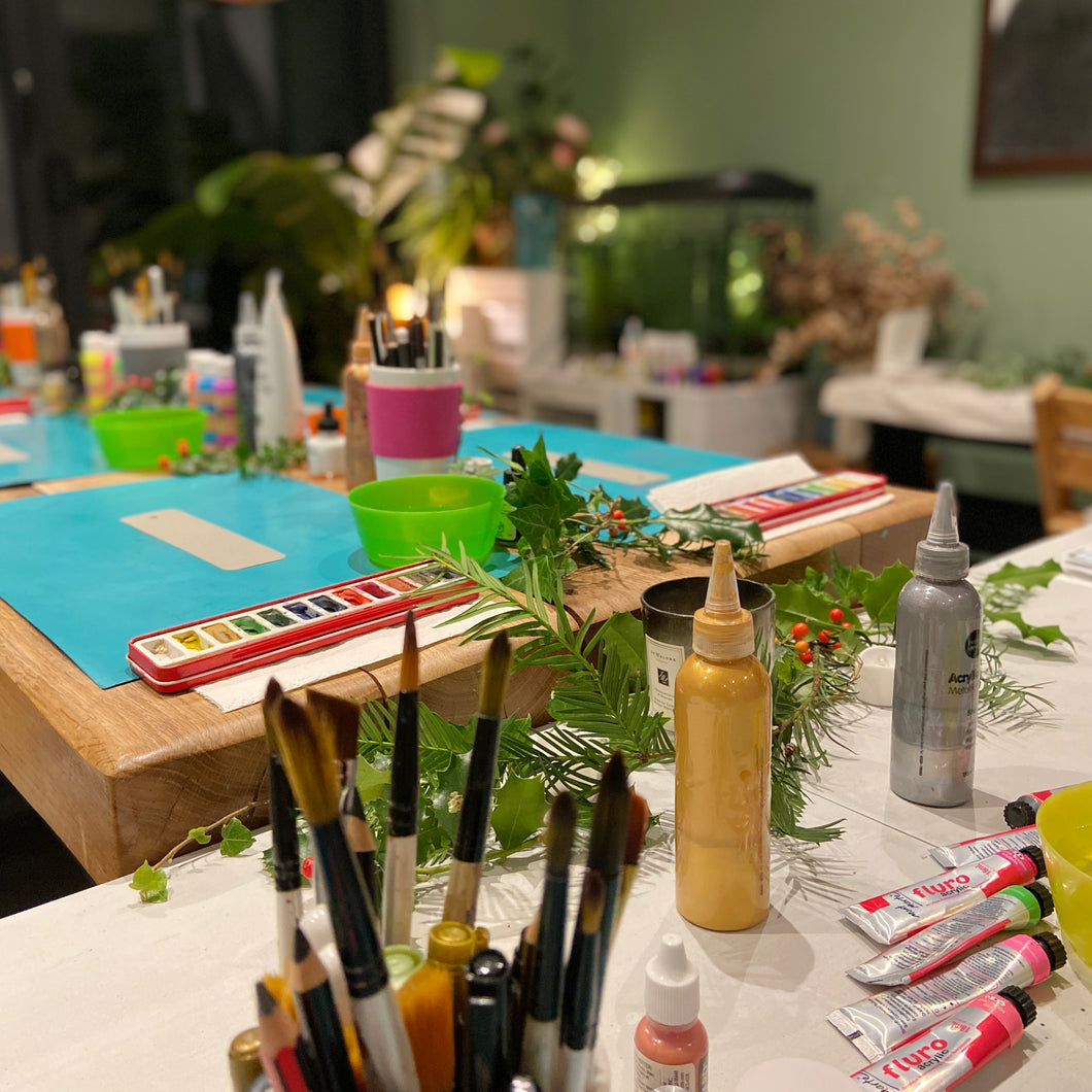 Adult art workshop