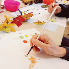 Load image into Gallery viewer, Autumnal watercolour painting
