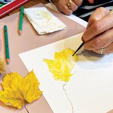 Load image into Gallery viewer, Autumn leaf painting
