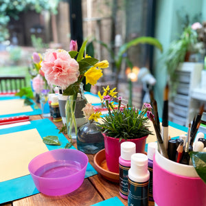 Suzanne Pink floral watercolour workshop