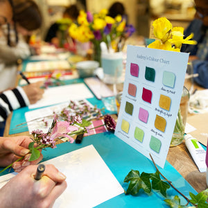 Suzanne Pink floral watercolour workshop