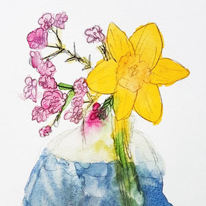 Suzanne Pink floral watercolour workshop