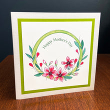 Load image into Gallery viewer, Floral Mother&#39;s Day card
