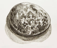 Load image into Gallery viewer, Observational drawing of a stone
