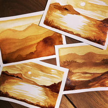Load image into Gallery viewer, Coffee painting art workshop for adults.
